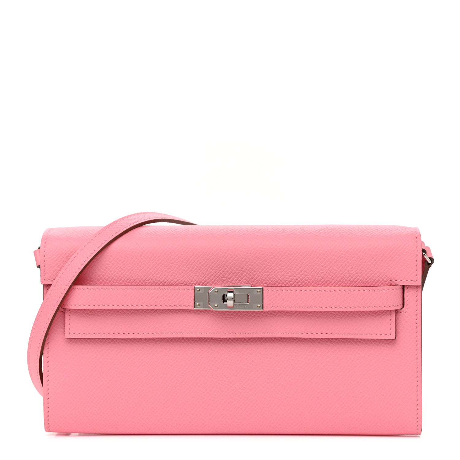 Hermes Epsom Kelly Wallet To Go Rose Confetti 1 of 8