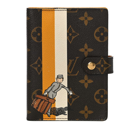 Louis Vuitton Monogram Groom Small Ring Agenda Cover Yellow 1 of 10