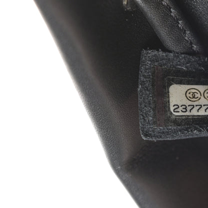 Chanel Calfskin Chevron Quilted Large Urban Spirit Backpack Black 7 of 16