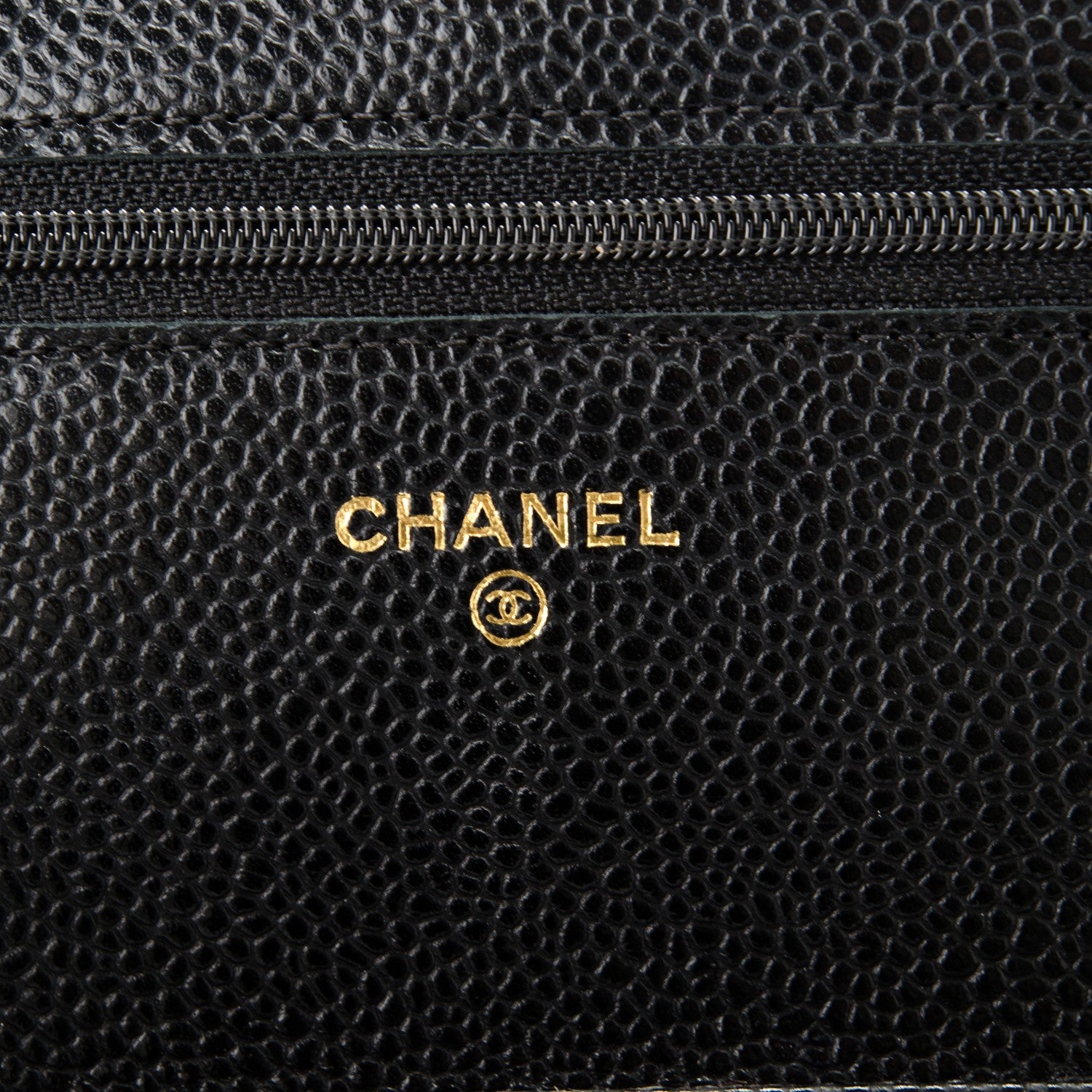 Chanel Caviar Quilted Wallet On Chain WOC Black 6 of 8