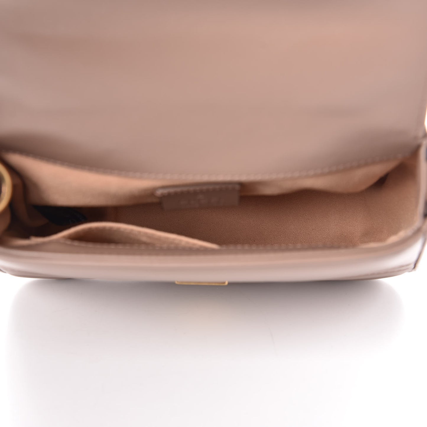 Calfskin Matelasse Mini GG Marmont Top Handle Shoulder Bag Porcelain Rose