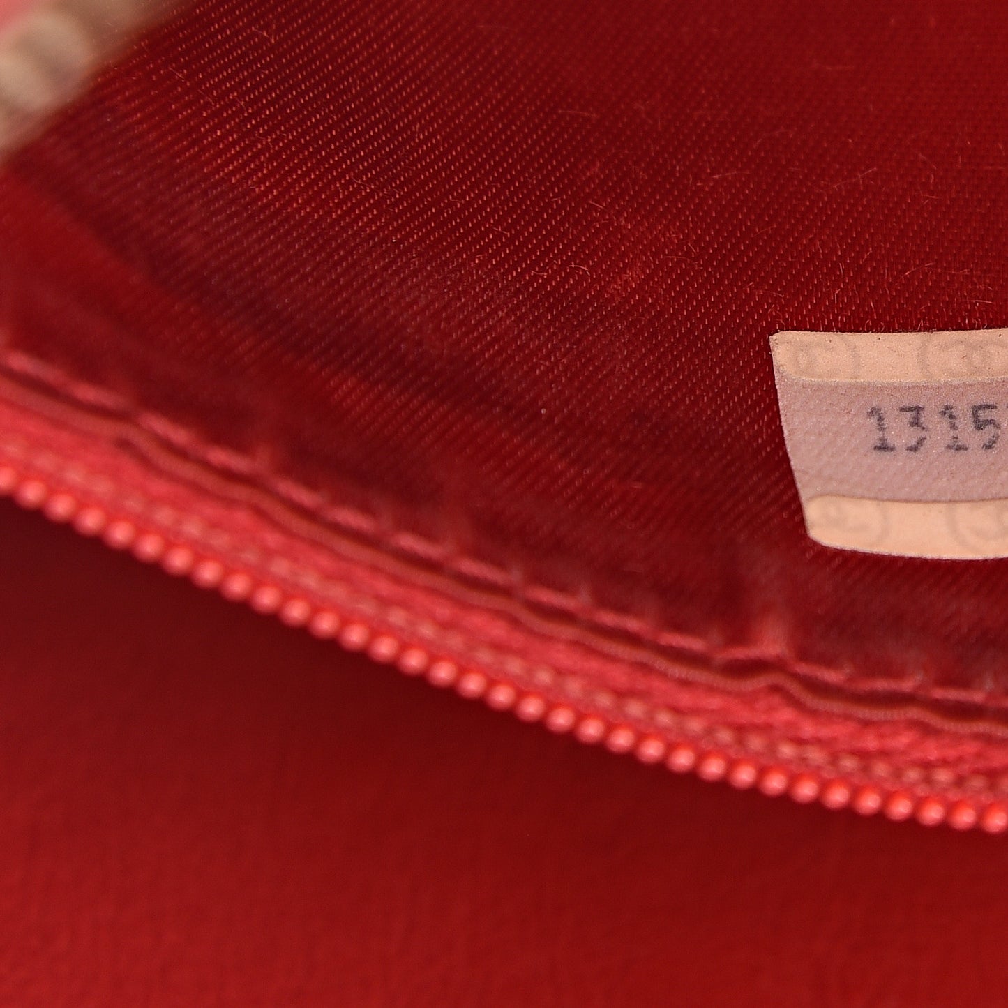 Lambskin Quilted Tassel Camera Case Red