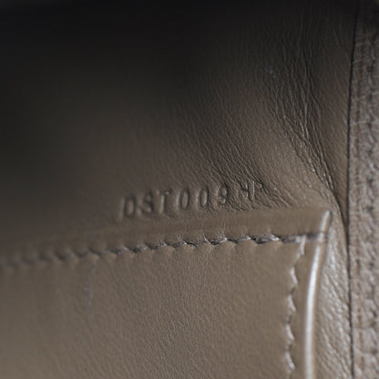Hermes Ostrich Kelly Pochette Clutch Gris Asphalte 8 of 24