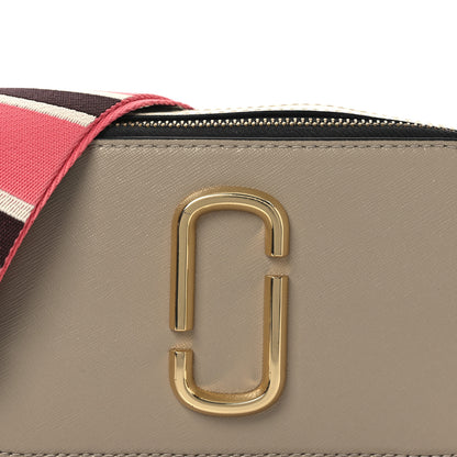 Marc Jacobs Saffiano Small Snapshot Camera Bag Coral Multi 8 of 12