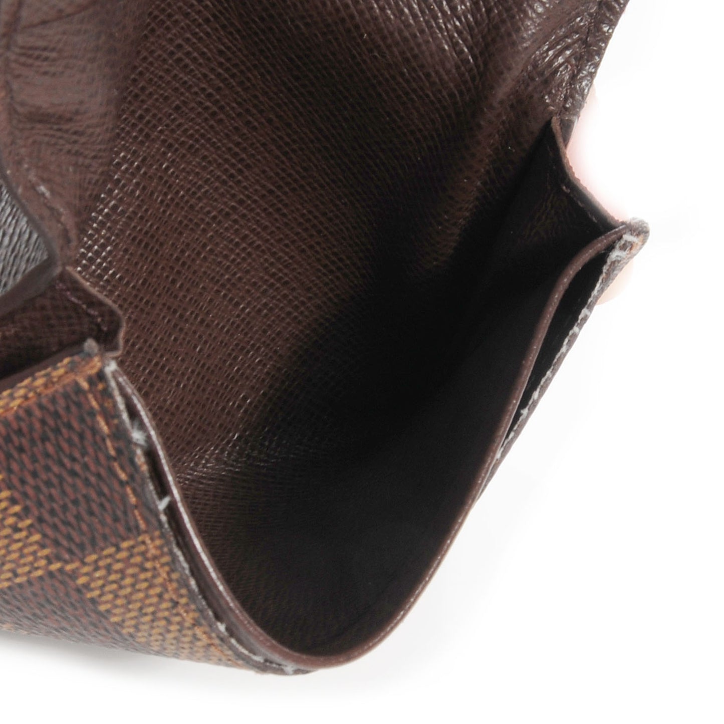 Damier Ebene Business Card Holder