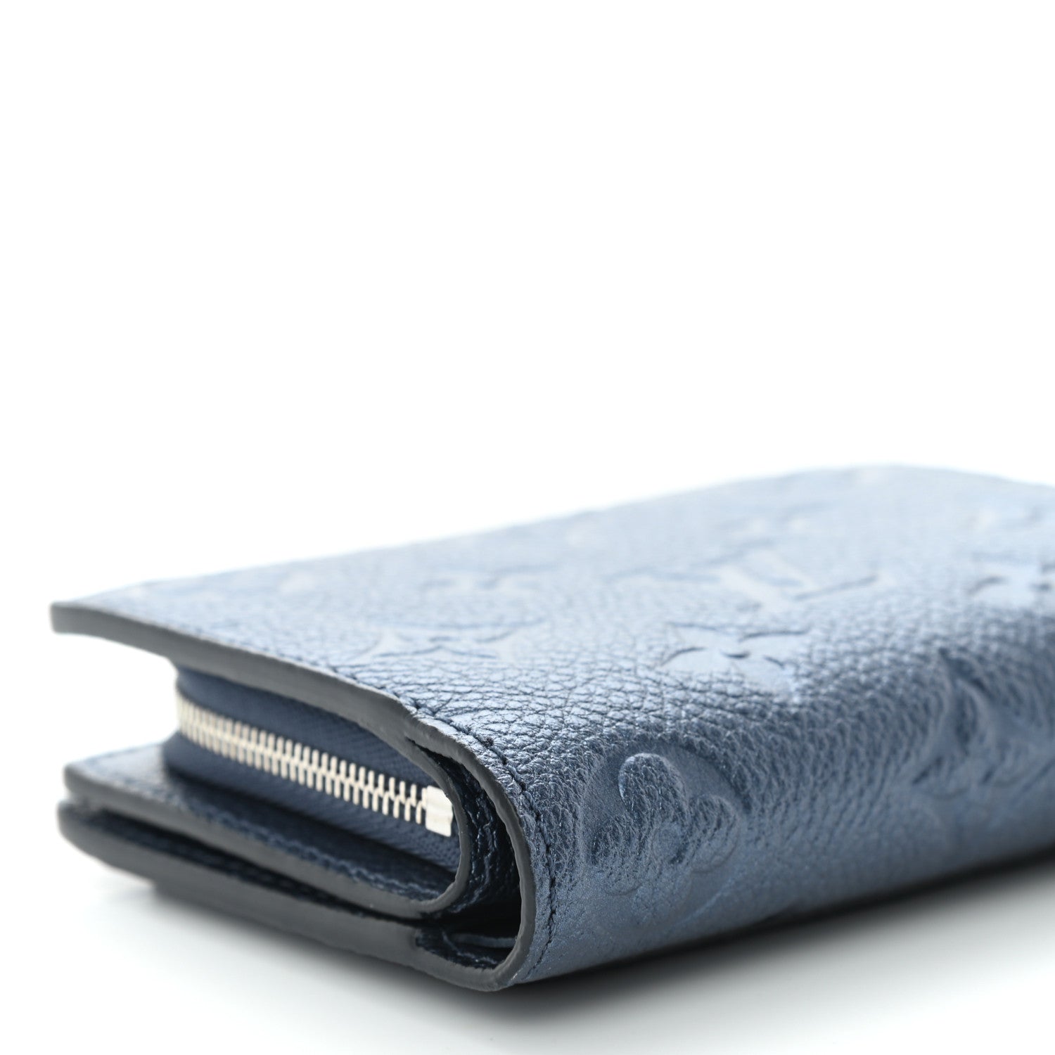 Louis Vuitton Metallic Empreinte Clea Wallet Navy Nacre 9 of 10