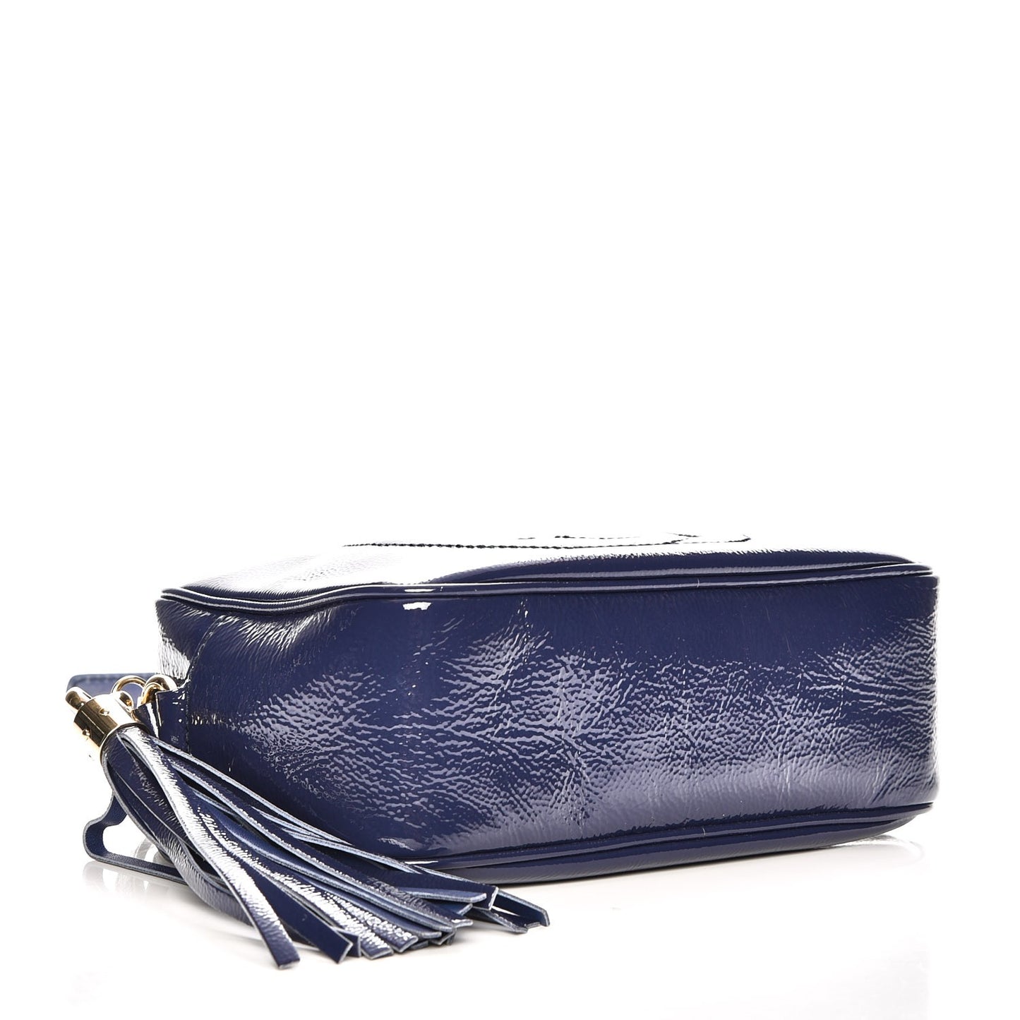 Vernice Naplack Small Soho Disco Bag Uniform Blue