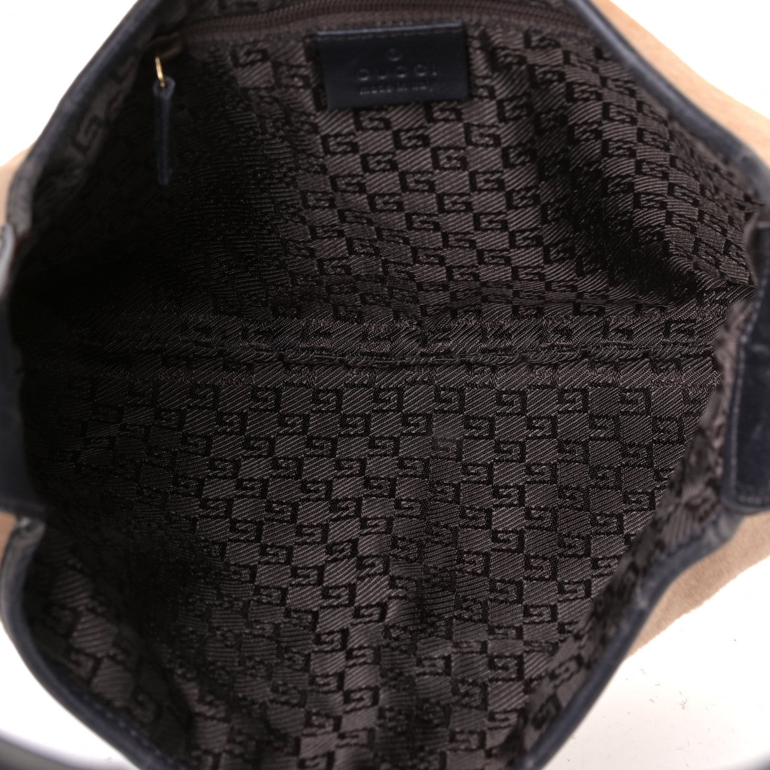 Gucci Calf Hair Bamboo Hobo Brown 4 of 9