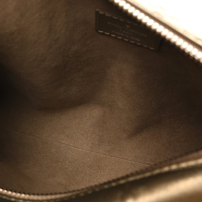 Louis Vuitton Calfskin Debossed Monogram Side Trunk Light Gold 5 of 9