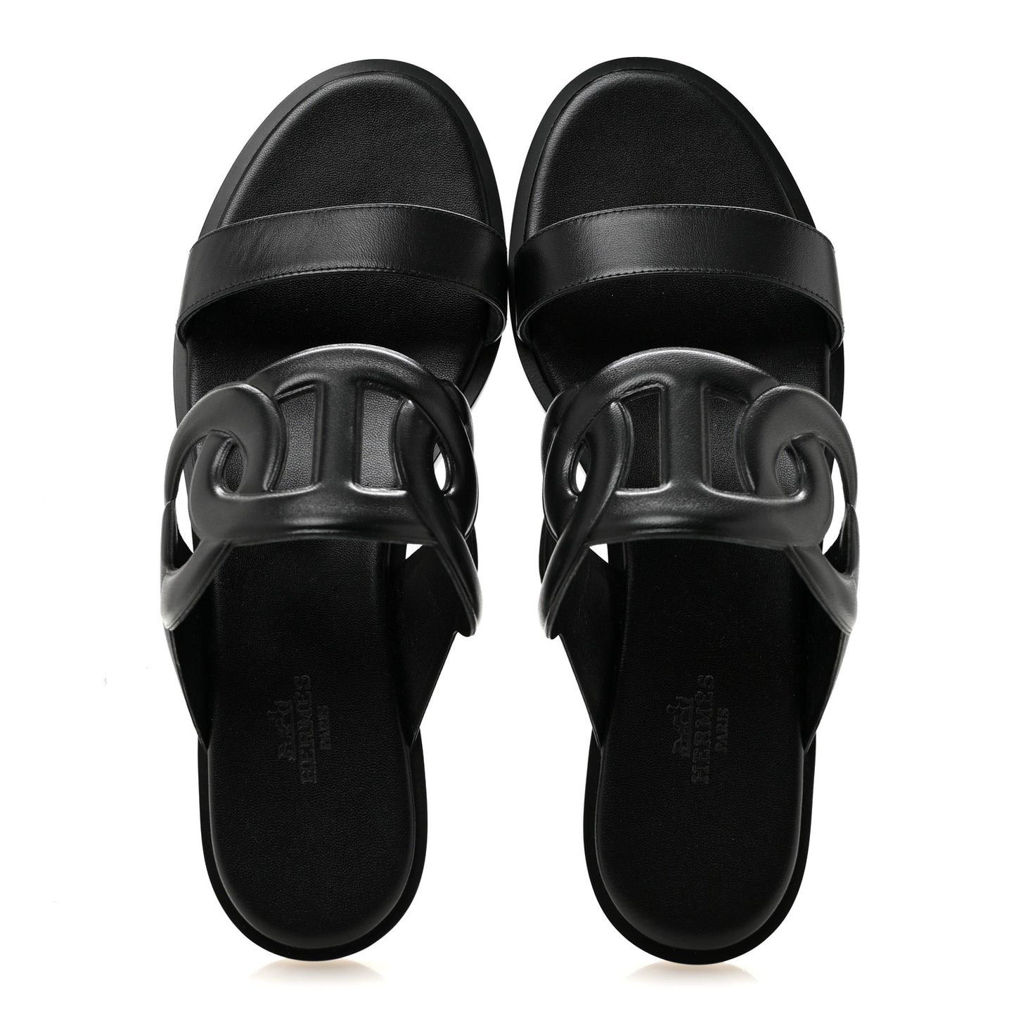 Nappa Lagune Sandals 39 Black