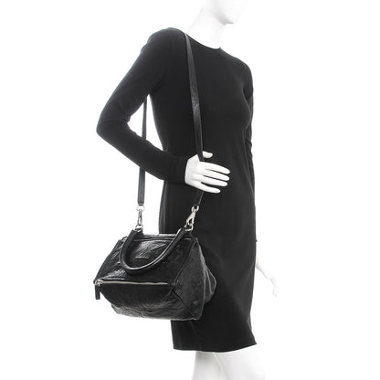 Givenchy Tumbled Sheepskin Small Pandora Black 2 of 8