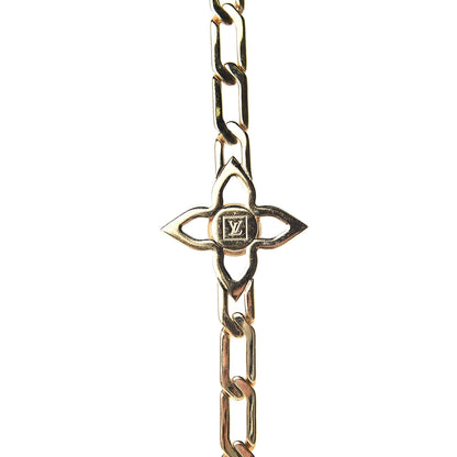 Louis Vuitton Monogram Multicolor Swarovski Crystal Flower Power Sautoir Necklace Gold 5 of 5