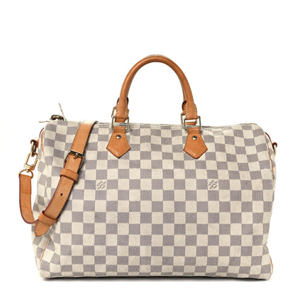 Louis Vuitton Damier Azur Speedy Bandouliere 35 1 of 10