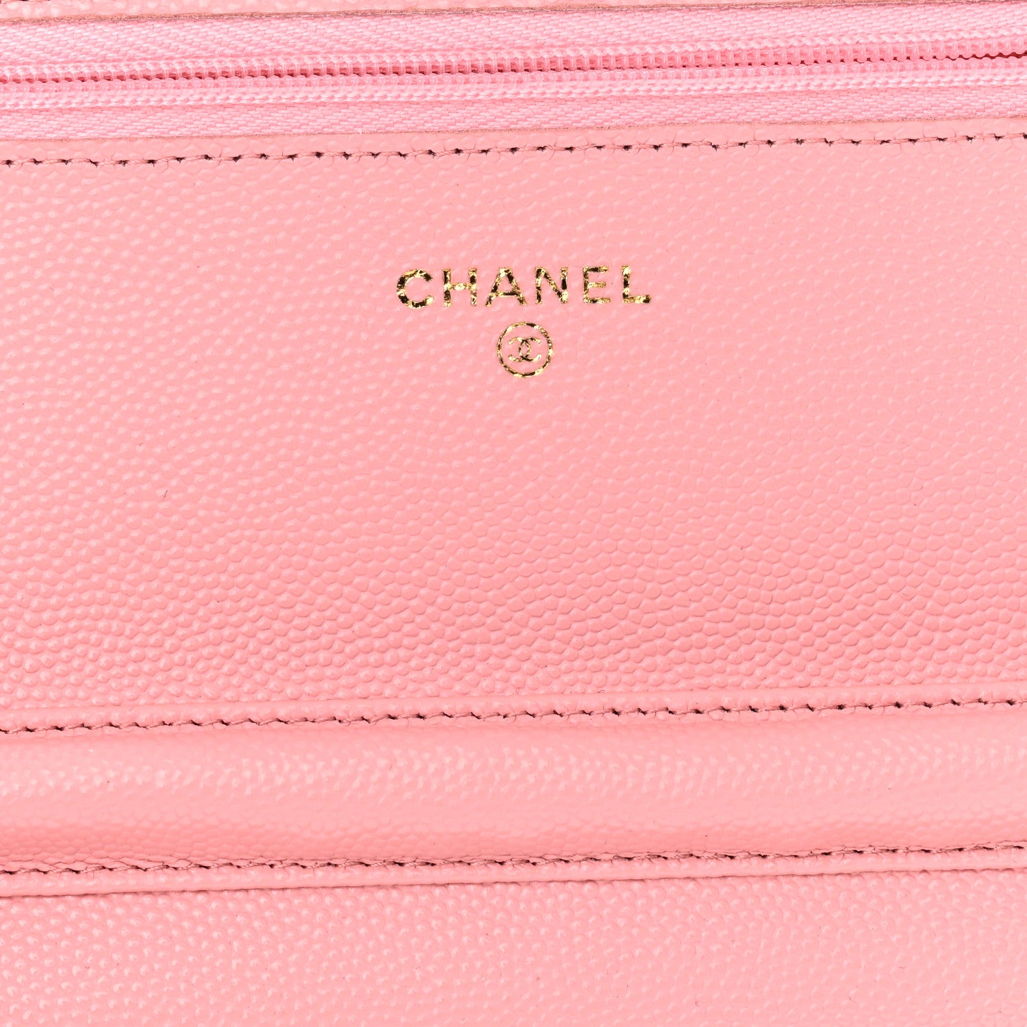 Chanel Caviar Quilted Wallet On Chain WOC Pink 6 of 12