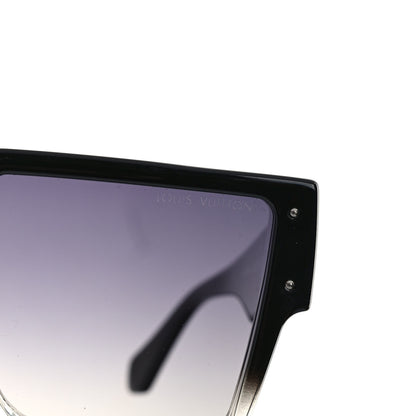 Louis Vuitton Acetate Swarovski Crystal Cyclone Sunglasses Z1736W Black 5 of 9