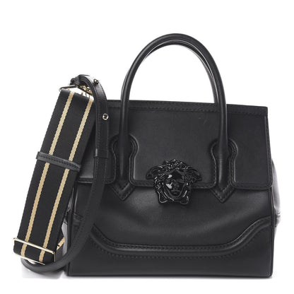 Versace Calfskin Medium Palazzo Empire Bag Black 1 of 8