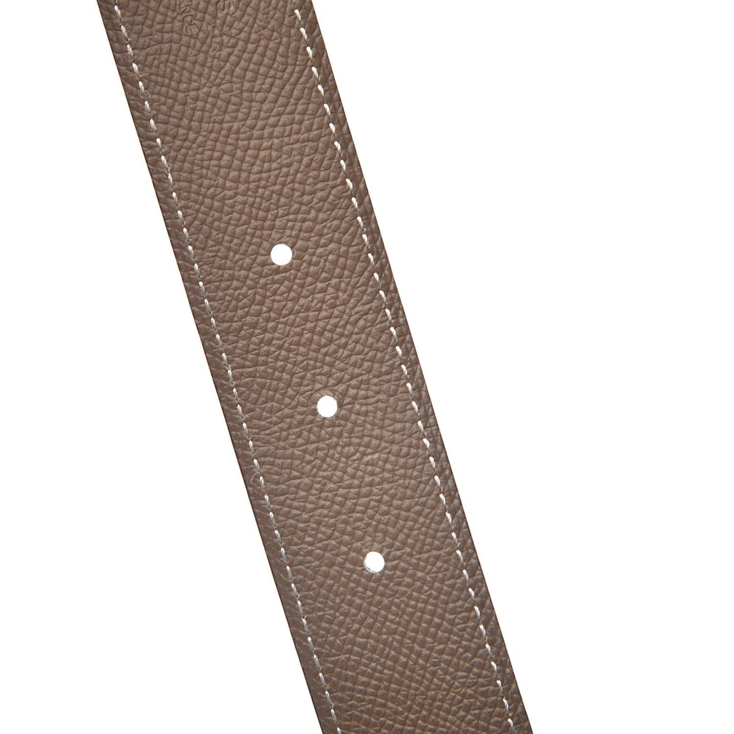 Epsom Swift 32mm Striee H Belt 85 Etoupe Black