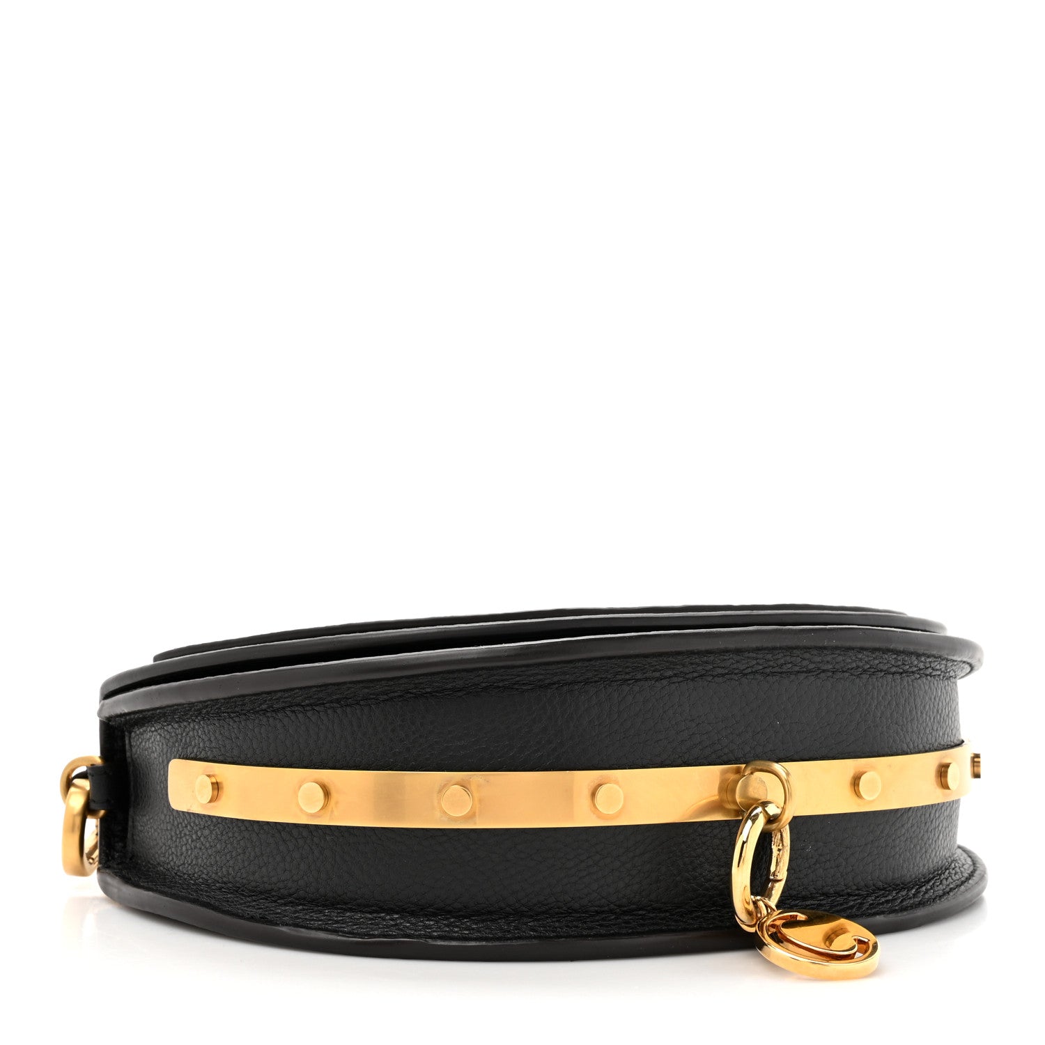 Chloe Calfskin Small Nile Bracelet Minaudiere Bag Black 4 of 11