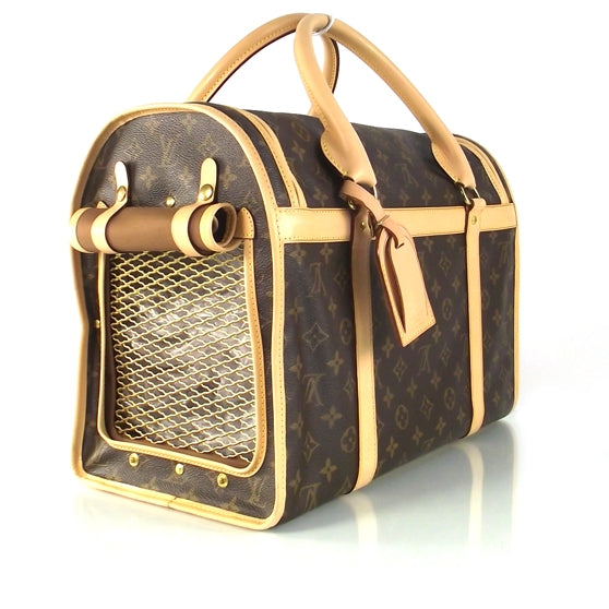 Monogram Dog Carrier 40