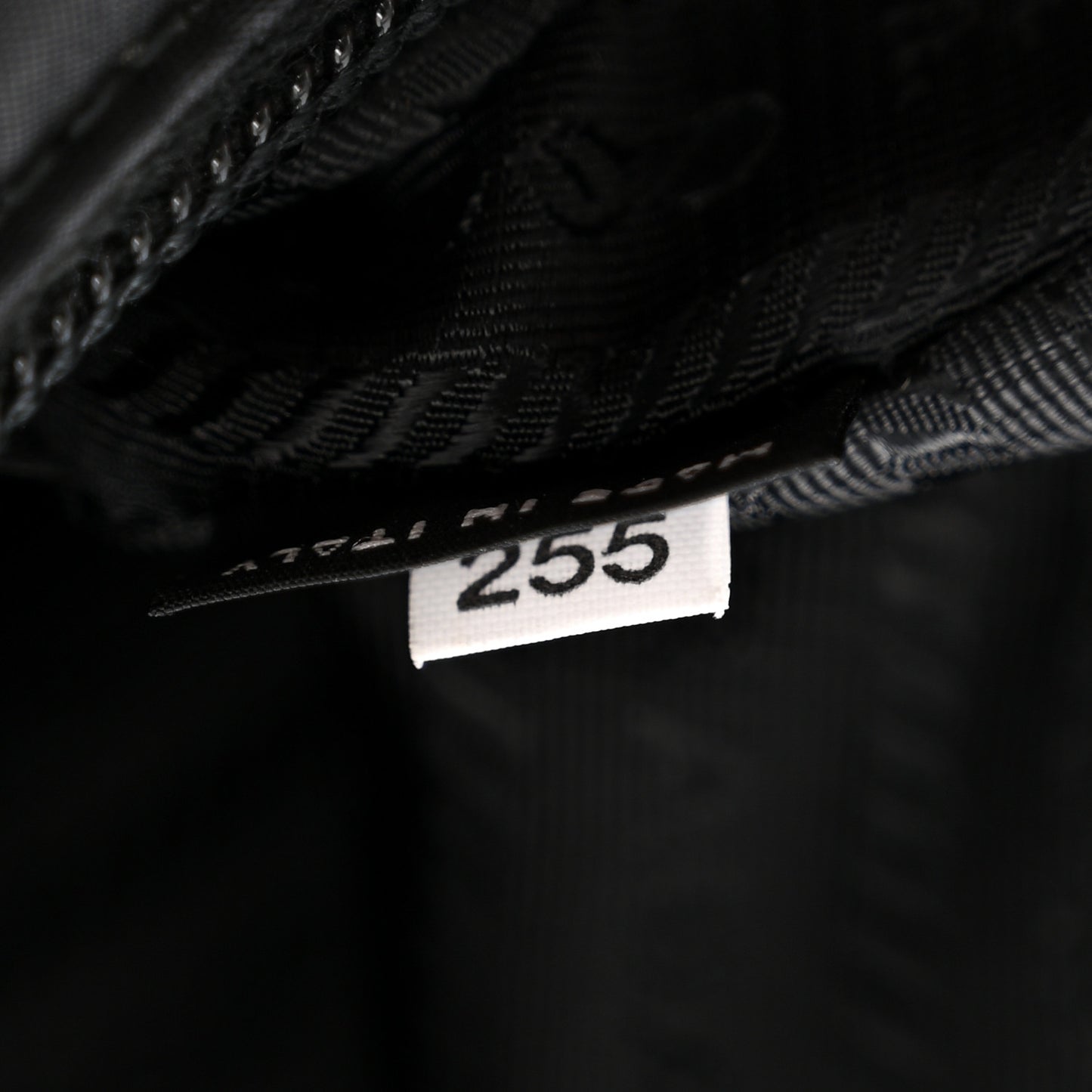 Tessuto Nylon Mini Re-Edition 2000 Bag Black