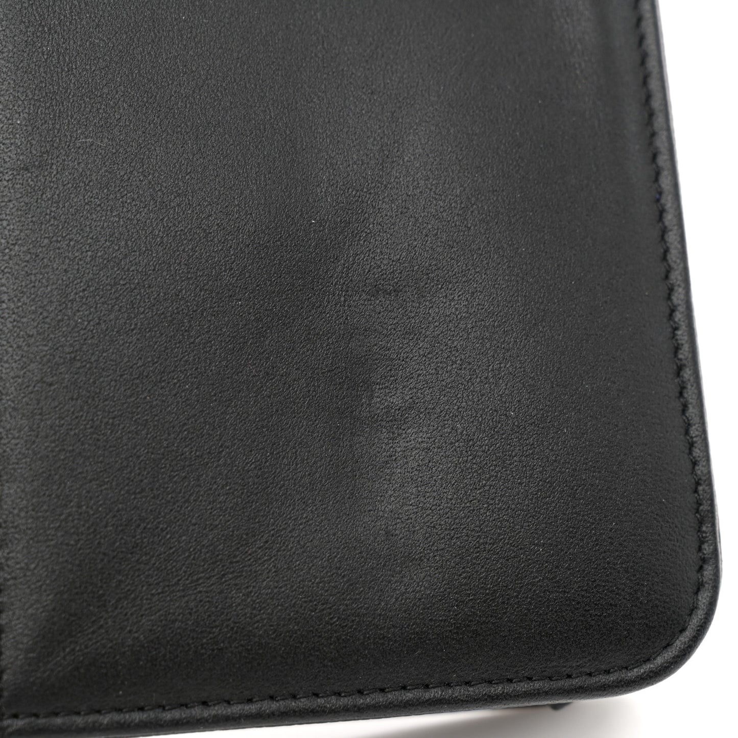 Caviar Quilted Boy Wallet On Chain WOC Black