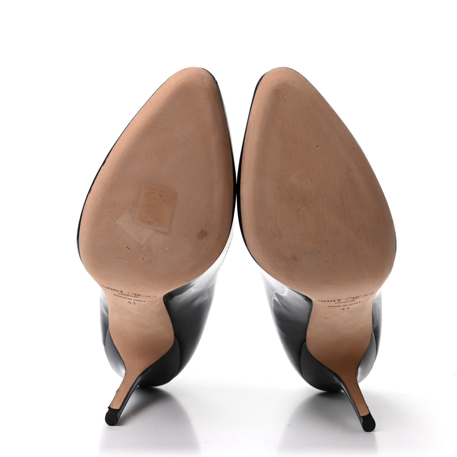 Jimmy Choo Patent Pumps 41 Black 6 of 9