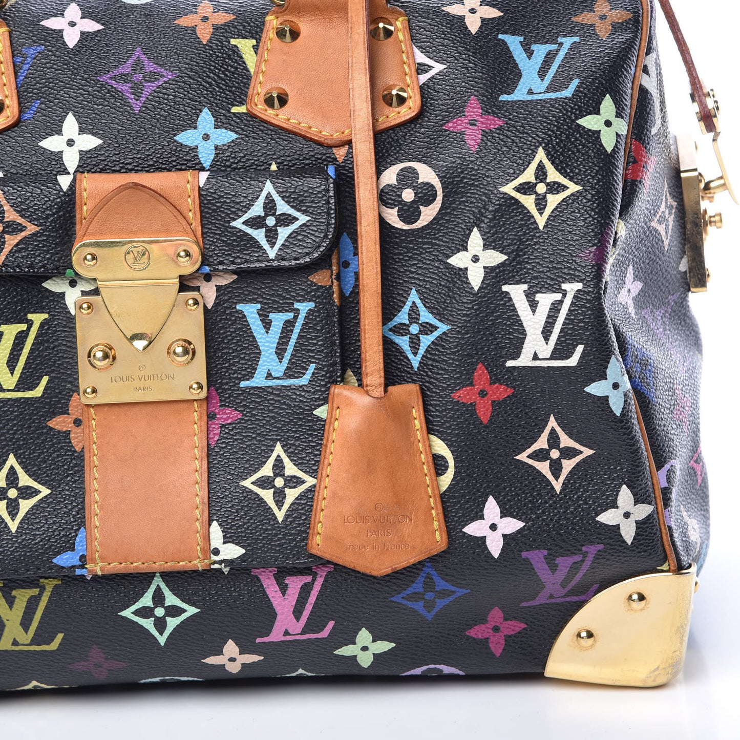 Monogram Multicolor Speedy 30 Black