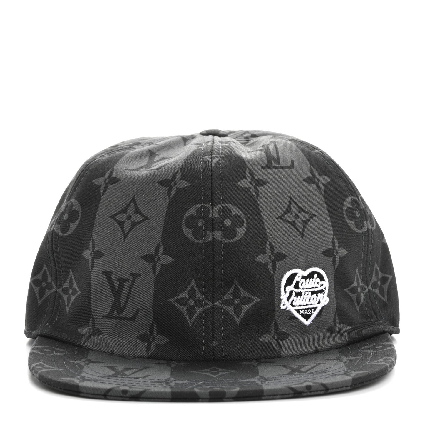 X NIGO Cotton Monogram Eclipse Stripes LV Cap L