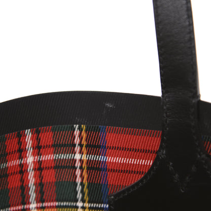 Burberry Vintage Check Medium The Giant Reversible Tote Antique Yellow Bright Red 9 of 20