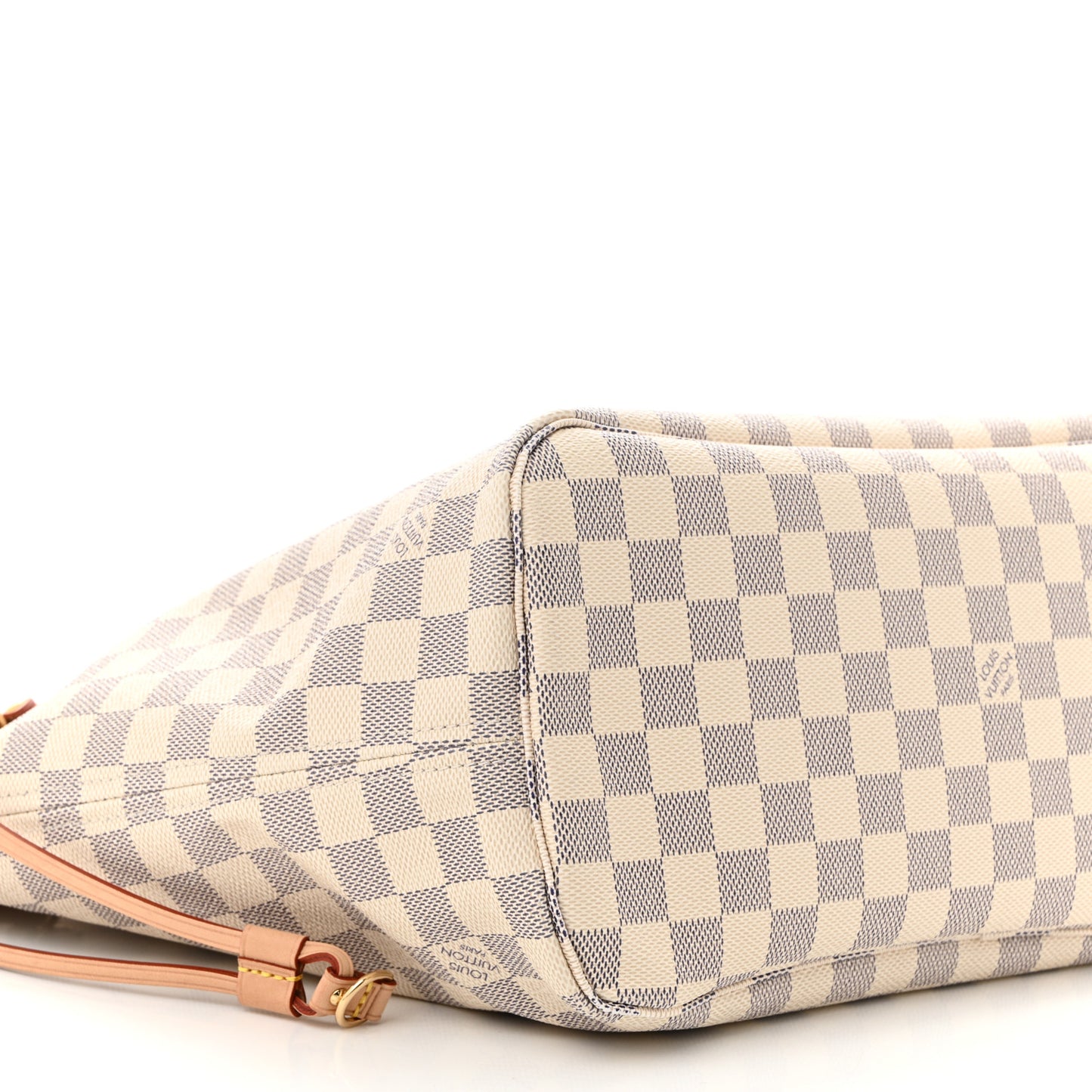 Damier Azur Neo Neverfull MM Rose Ballerine