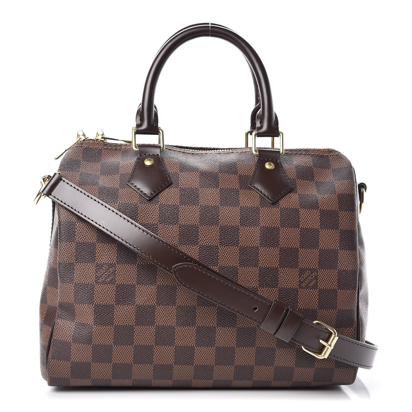Damier Ebene Speedy Bandouliere 25