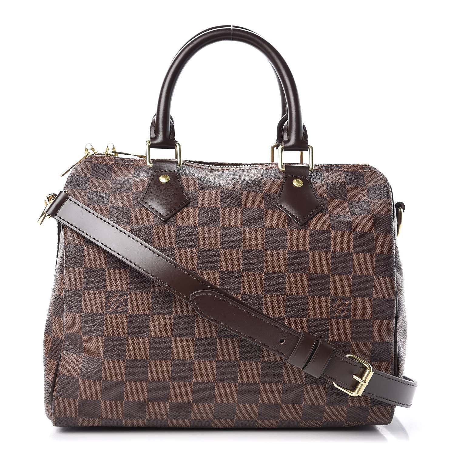 Louis Vuitton Damier Ebene Speedy Bandouliere 25 1 of 7