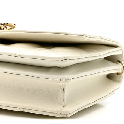 Christian Dior Lambskin Cannage Mini My Dior Bag Latte 10 of 11
