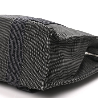 Hermes Canvas Herline Backpack Grey 8 of 8