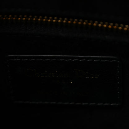 Christian Dior Lambskin Cannage Medium Lady Dior Black Black 6 of 9