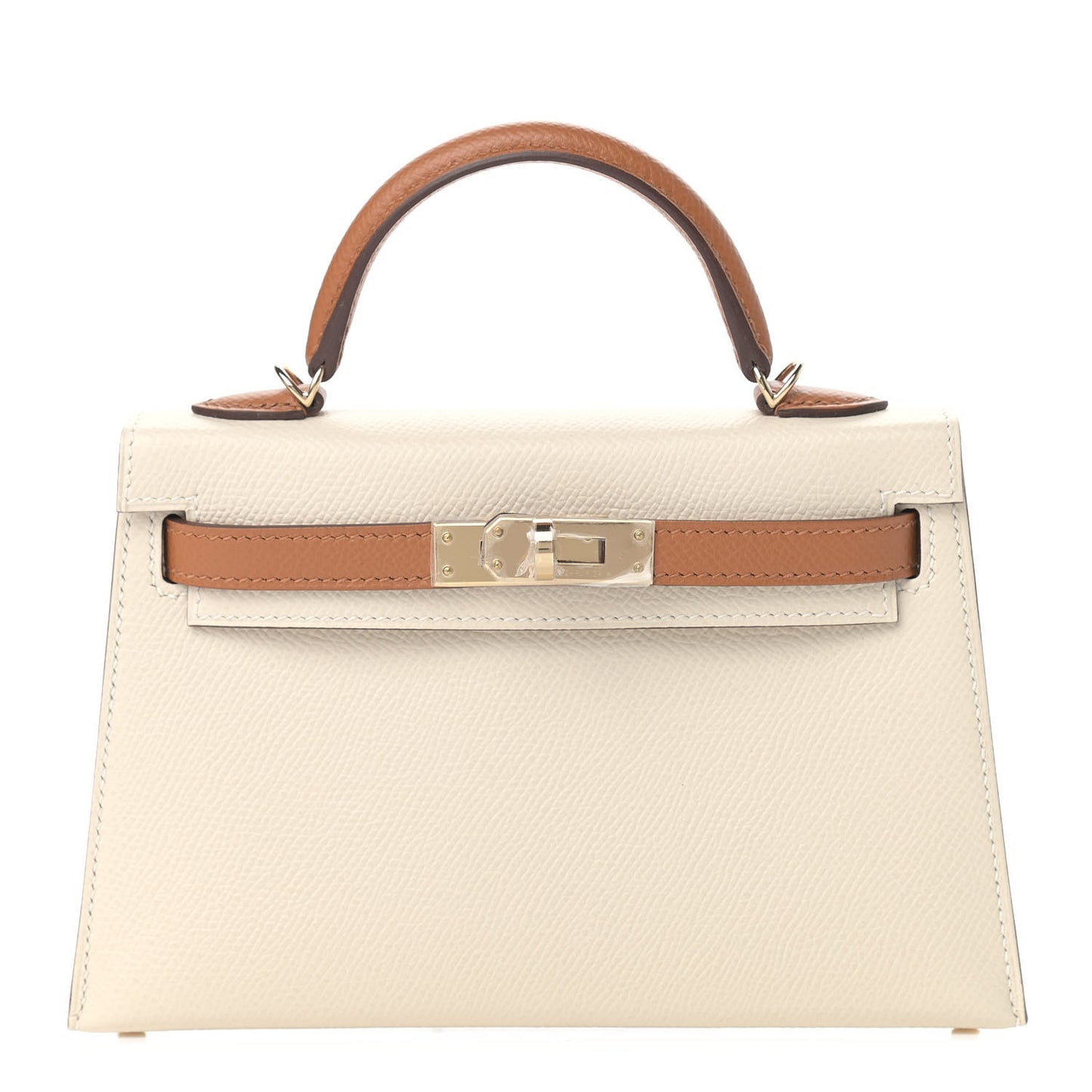 Epsom Mini Horseshoe Kelly Sellier 20 Craie Sesame