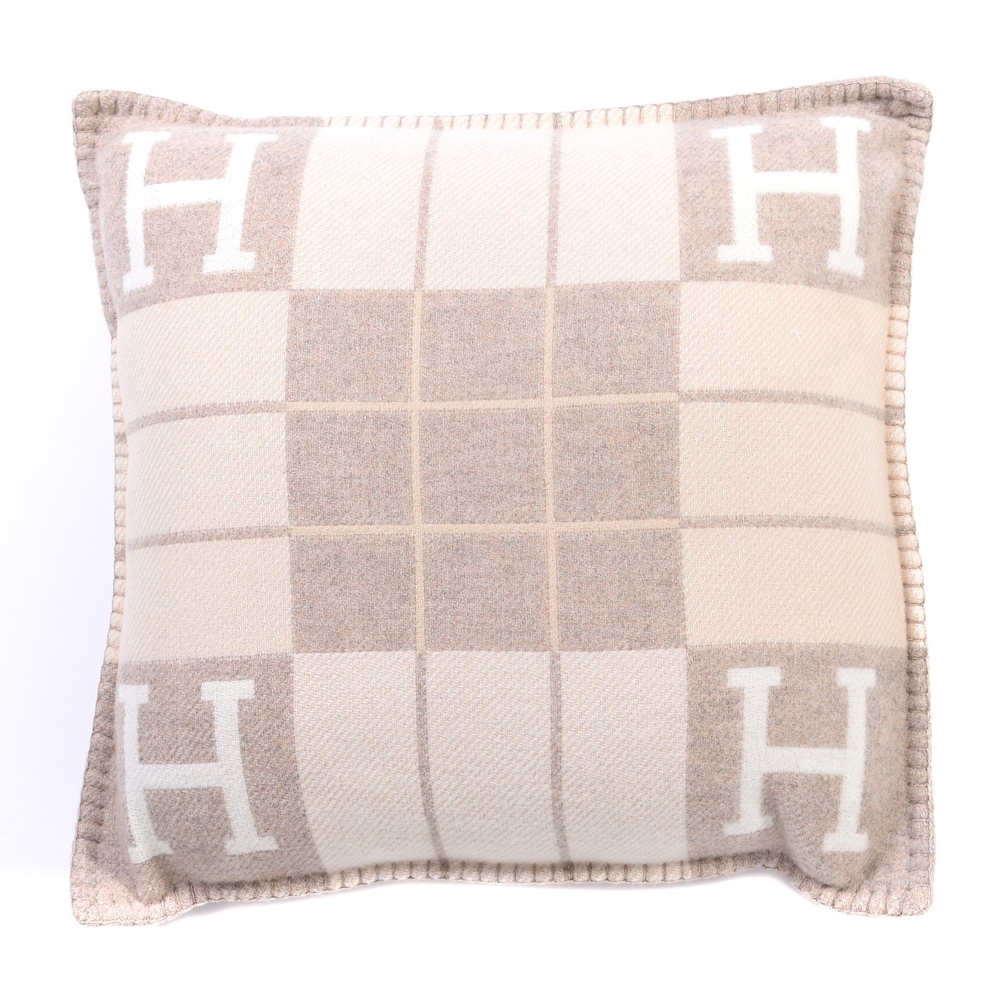 Wool Cashmere Avalon III Pillow PM Coco Camomille