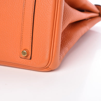 Hermes Togo Birkin 35 Orange 40 of 41