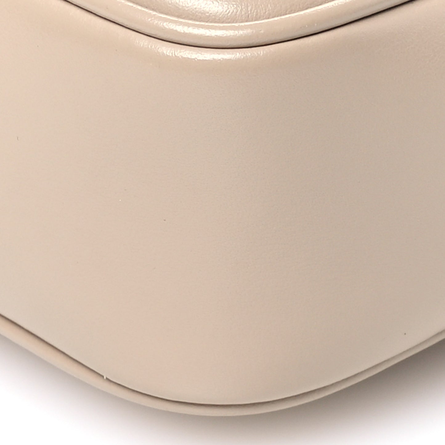 Calfskin Matelasse Monogram Lou Camera Bag Dark Beige