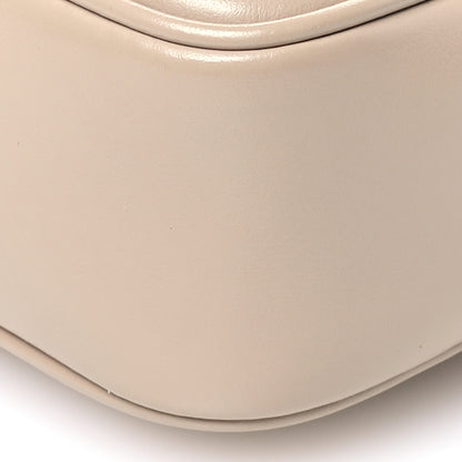 Saint Laurent Calfskin Matelasse Monogram Lou Camera Bag Dark Beige 10 of 11