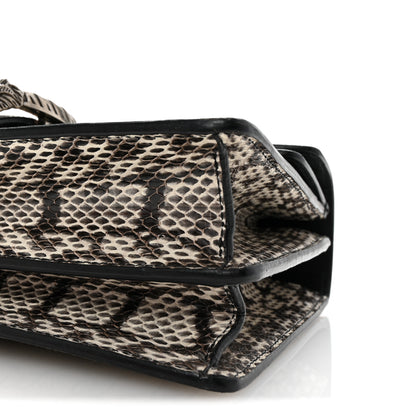 Gucci X MLB GG Supreme Monogram Snakeskin NY Yankees Patch Embroidered Small Dionysus Shoulder Bag 10 of 10