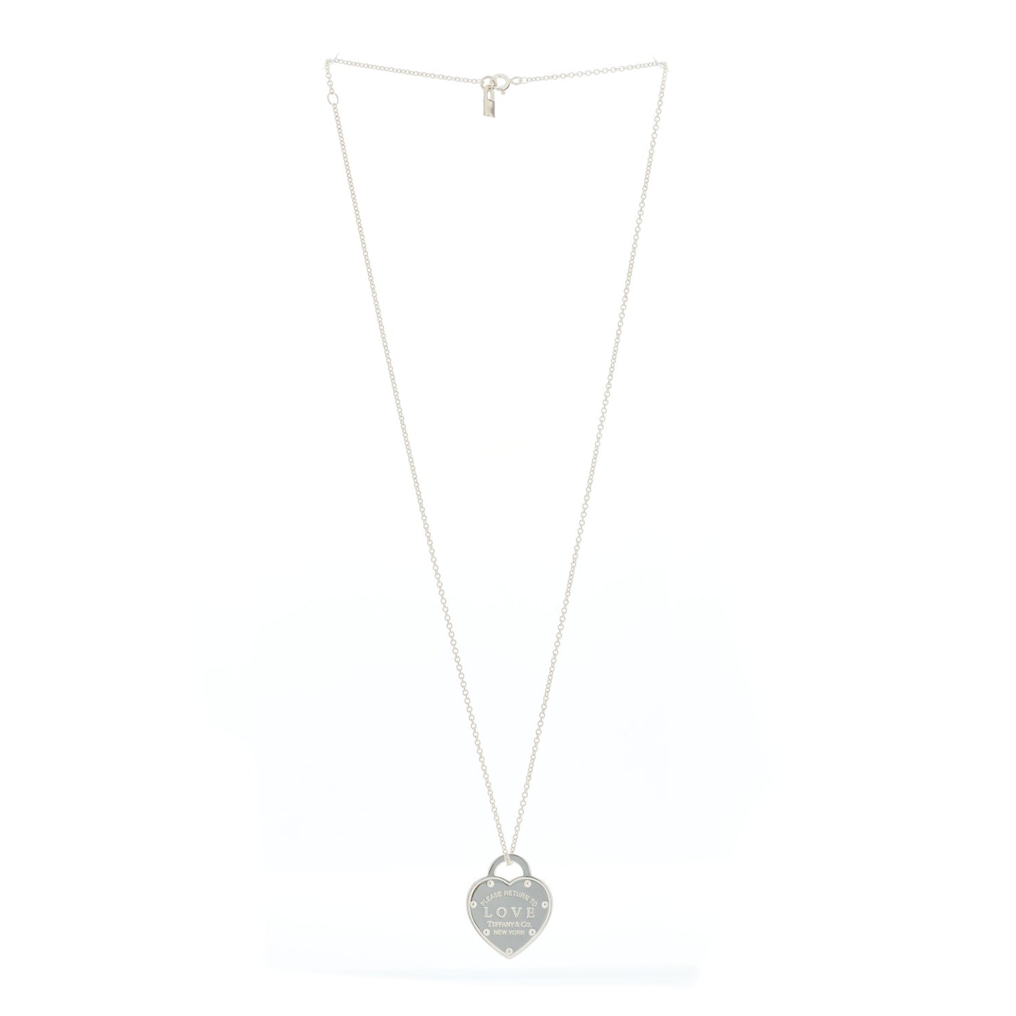 Sterling Silver Return To Tiffany Love Pendant Necklace