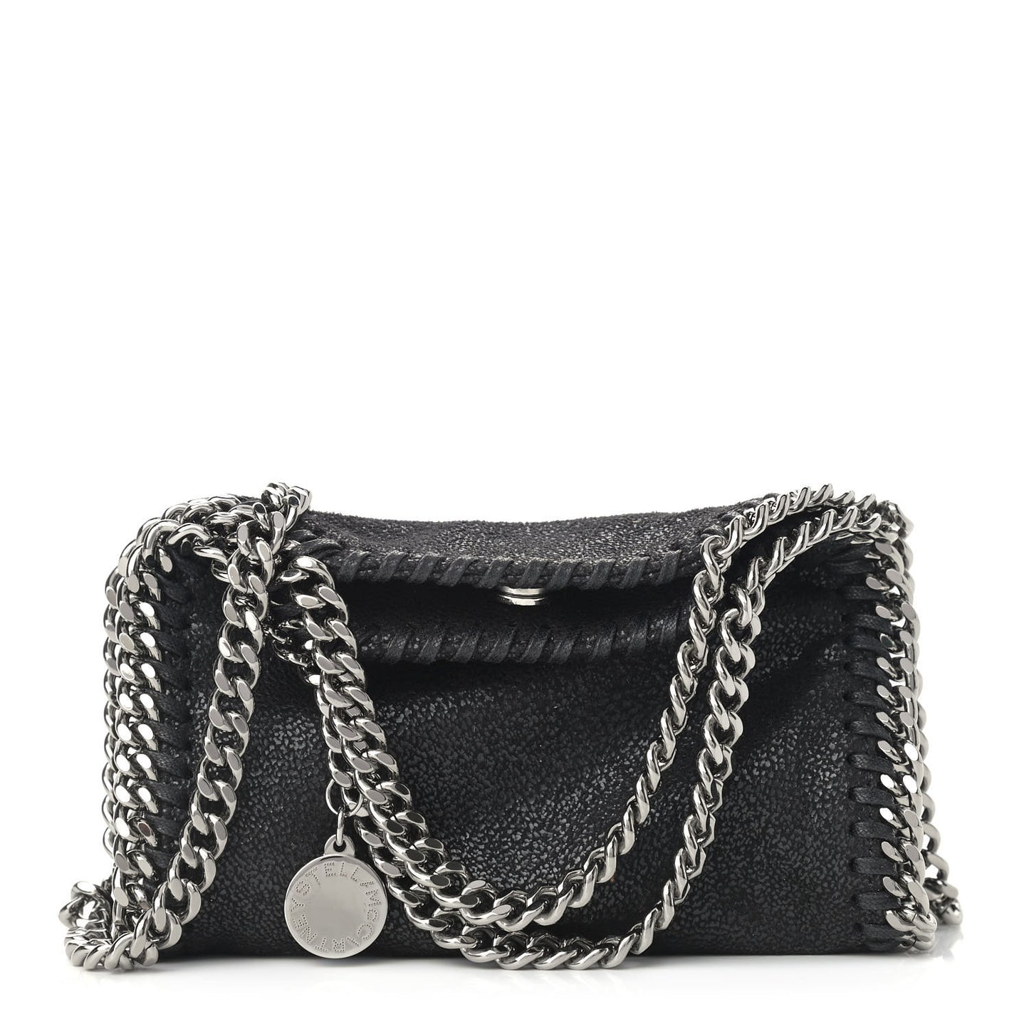 Shaggy Deer Tiny Falabella Tote Black
