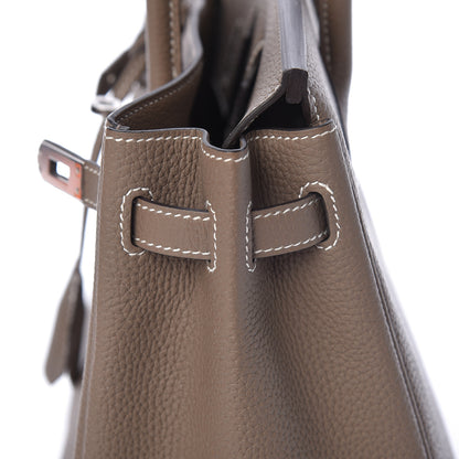 Hermes Togo Birkin 25 Etoupe 16 of 35