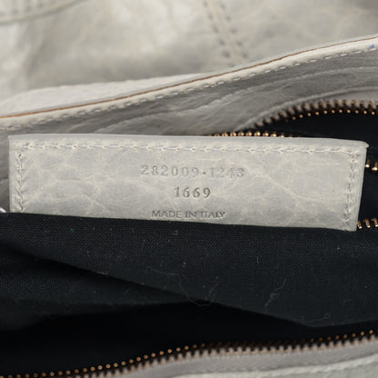 Balenciaga Agneau Giant 12 Rose Gold Hardware Part Time Gris Ciment 12 of 13