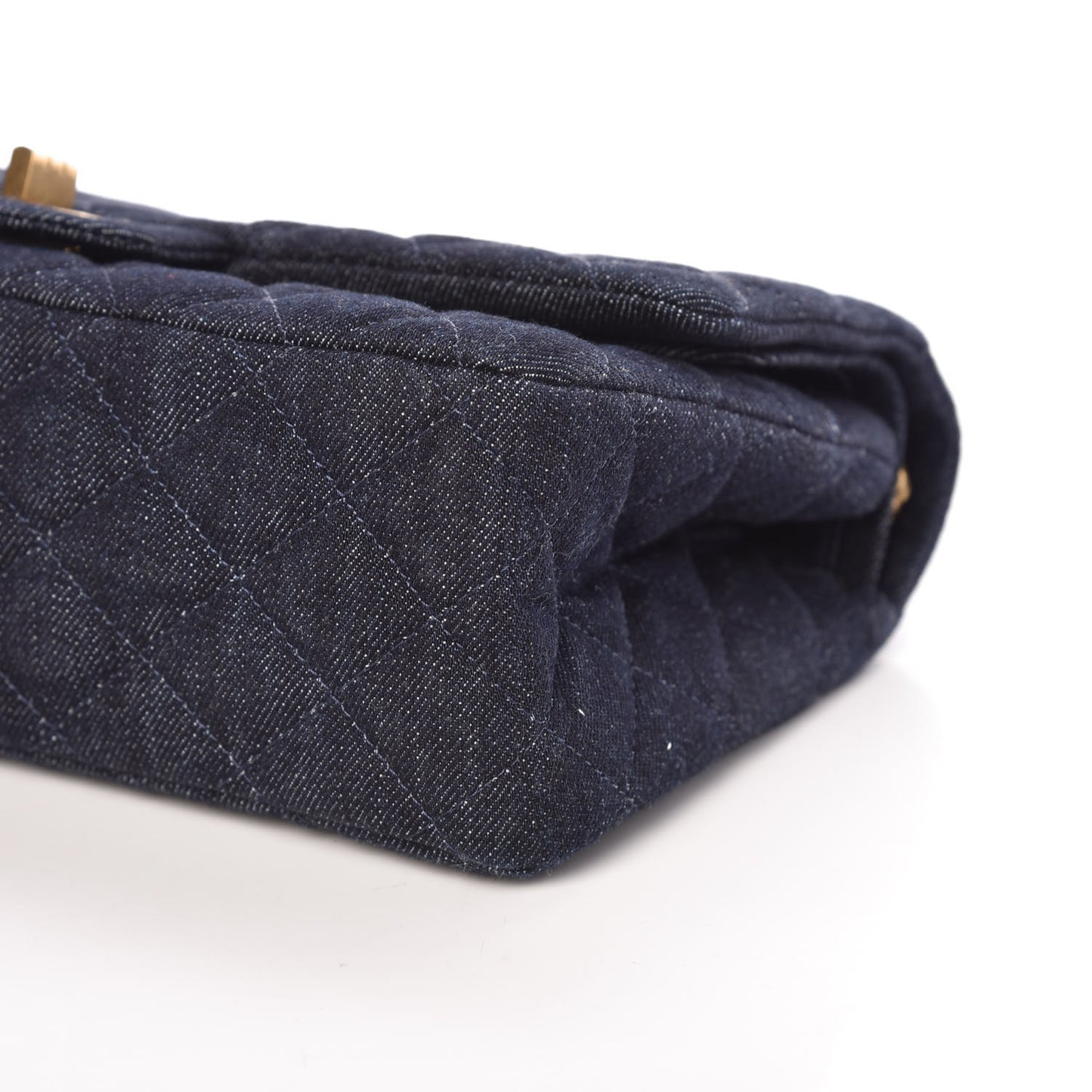 Denim Quilted 2.55 Reissue 225 Flap Dark Blue