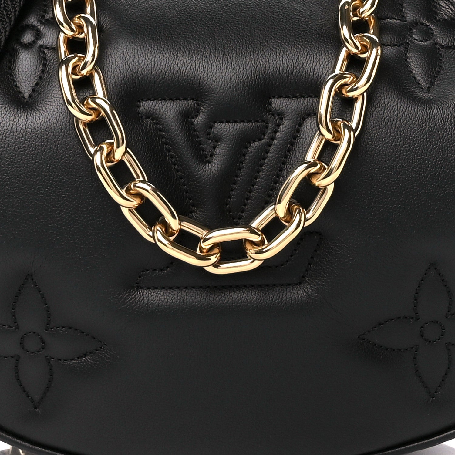 Louis Vuitton Calfskin Bubblegram Over The Moon Black 8 of 10