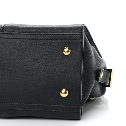 Saint Laurent Sheepskin Small Cabas ChYc Navy 10 of 10
