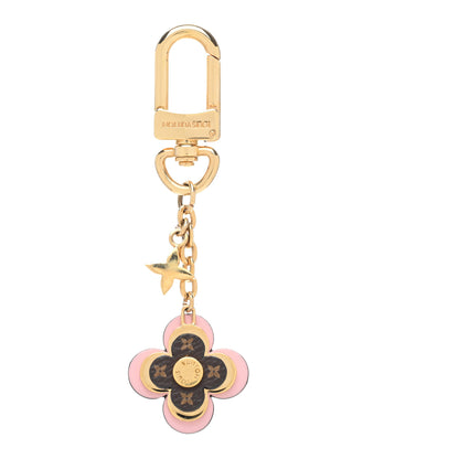 Louis Vuitton Monogram Blooming Flowers BB Bag Charm Key Holder Pink 1 of 3