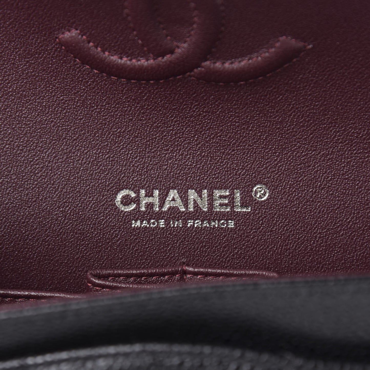 Caviar Quilted Small Double Flap Black